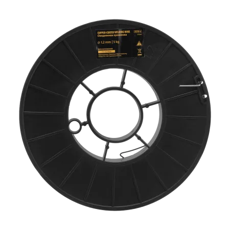 Омедненная проволока Denzel ER70S-6, диам. 1,2 мм, 5 кг, диам. катушки D200