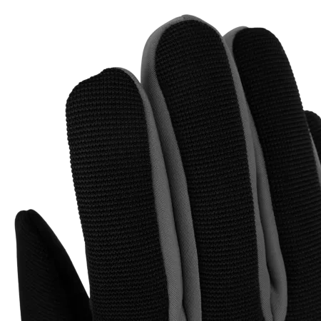 Перчатки универсальные DENZEL, двойные, работа с сенсорным экраном, вязанная манжета, размер 9