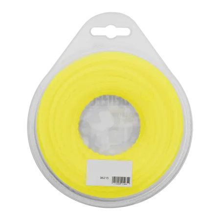 Леска для триммера DENZEL 96215 зубчатый квадрат, 3мм х 15м, блистер FLEX CORD