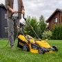Газонокосилка электрическая DENZEL GM-1800, 1800 Вт, ширина 38 см, 6 уровней, 40 л