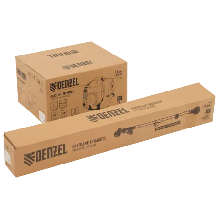 Триммер бензиновый DENZEL DT 33S, 33 см3, 1.8 л.с, разъемная штанга