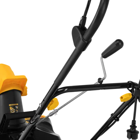 Снегоуборщик электрический DENZEL ESB-460-M, 1.8 кВт, металлический шнек, LED фара