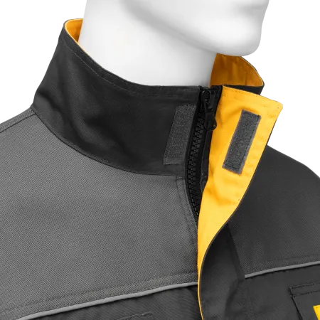 Куртка профессиональная рабочая DENZEL 65% полиэстер 35% хлопок, XL