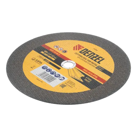 Круг отрезной по металлу DENZEL, 400 х 3,2 х 32 мм, A30TBF