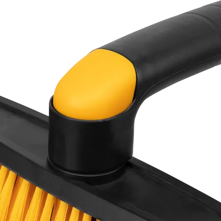 Щетка-сметка со скребком DENZEL телескоп, поворотная голова, 750-1120 мм