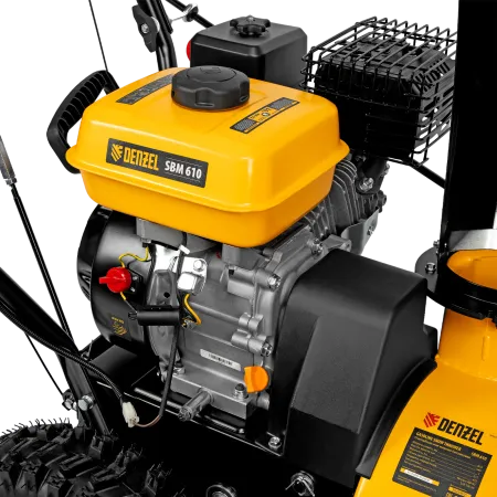 Снегоуборщик бензиновый DENZEL SBM 610, 212 cc, ручной старт, фара
