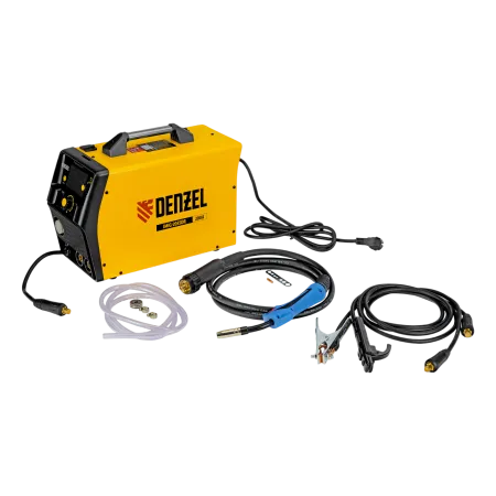 Аппарат инвертор DENZEL. полуавтомат. cварки IMIG-205SDR, 200 А, ПВ 60%, катушка 5 кг