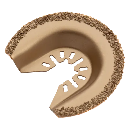 Насадка для МФИ DENZEL 782325 режущая полукруг, HM, по плитке, 63 мм