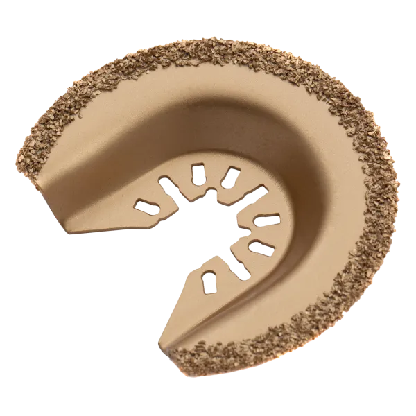 Насадка для МФИ DENZEL 782325 режущая полукруг, HM, по плитке, 63 мм