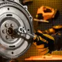 Ключ-трещотка DENZEL 3/8", 90 зубьев, с быстрым сбросом, CrV
