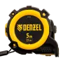 Рулетка DENZEL 31522 5м х 25мм, автоматич. фиксац., нейлон. покрытие, магнит. зацеп, двухстор. разметка