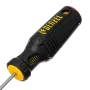 Отвертка DENZEL PH0х75 мм, S2, 3к рукоятка