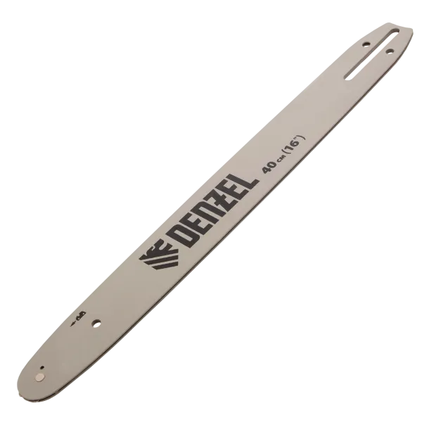 Шина для бензопилы DENZEL DGS-4516 59801, длина 40 см, шаг 3/8, паз 1.3 мм, 57 звеньев