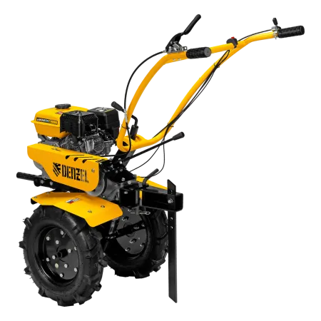 Мотоблок DENZEL DPT-170S, 7 л.с., ремен.сцеп, фрез 3х4, ШОМ, передачи 2В/1Н