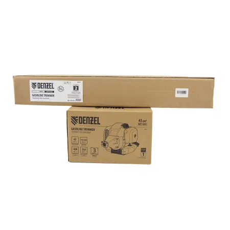 Триммер бензиновый DENZEL DGT 430S, 43 см3, 2.5 л.с, разъемная штанга