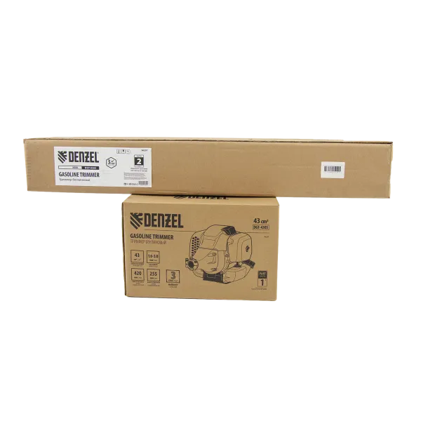 Триммер бензиновый DENZEL DGT 430S, 43 см3, 2.5 л.с, разъемная штанга