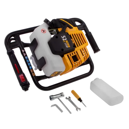 Мотобур DENZEL DX-52, 52 см3, соединение 20 мм, без шнека