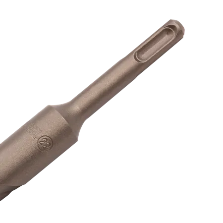 Бур по бетону DENZEL 705052, 22 x 260 мм, двойная спираль, три пылеотводящие кромки