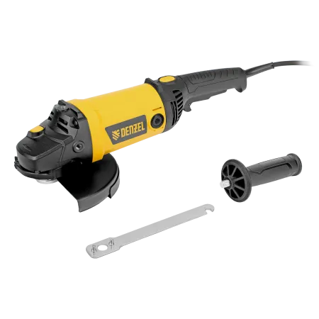 Машина шлифовальная угловая DENZEL AGL230-2600, 2600 Вт, 230 мм, 6600 об/мин