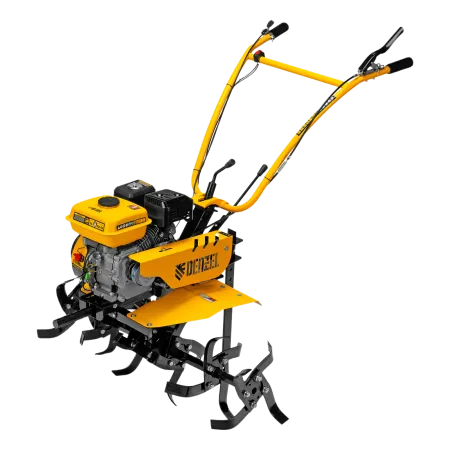 Мотоблок DENZEL DPT-170S, 7 л.с., ремен.сцеп, фрез 3х4, ШОМ, передачи 2В/1Н