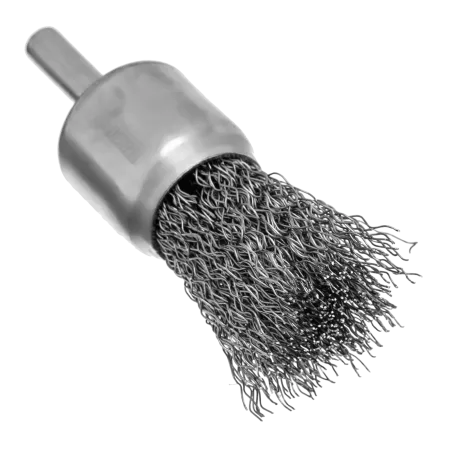 Набор щеток для дрели DENZEL, 2 Плоские 50-75мм, 3 Чашки 25-50-75мм, шпилька,  нерж.вит. проволока