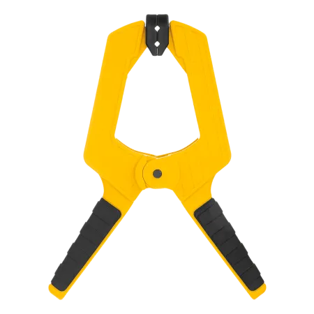 Струбцина клещеобразная DENZEL усиленная 100 х 80 мм, двухкомпонентные рукоятки