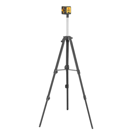 Лазерный уровень DENZEL DQB-T, 30 м, зеленый луч, батарейки, штатив