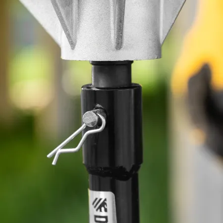 Шнек для грунта DENZEL ER-150, диаметр 150 мм, длина 800 мм,соединение 20 мм, съемный нож