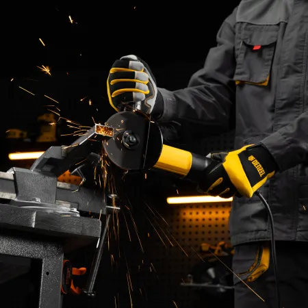 Машина шлифовальная угловая DENZEL AGB125-1700, 1700 Вт, 125 мм, 3000-11000 об/мин