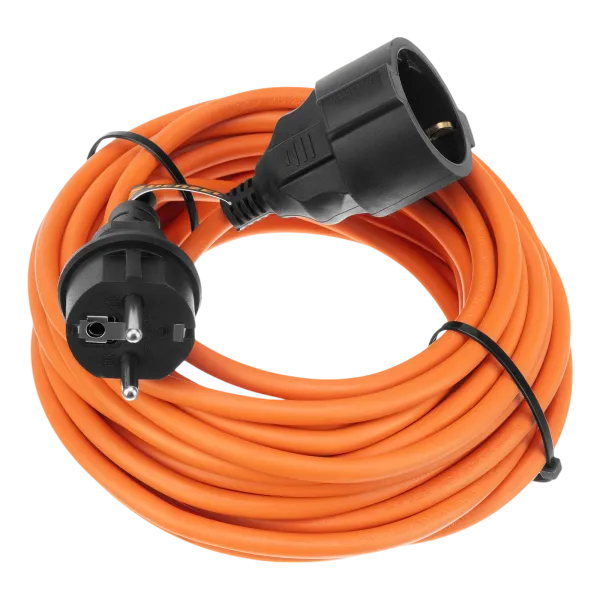 Удлинитель-шнур силовой Garden Series DENZEL, ПВС, 10м, 1 розетка 3 x 1,5 мм