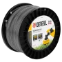 Леска для триммера DENZEL двухкомпонентная звезда, 3,0мм х 166м, на DIN катушке EXTRA CORD