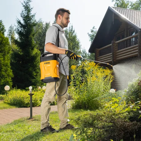 Опрыскиватель аккумуляторный DENZEL D-5LI, 5 л, Li-Ion акк., 12 В, 2 Ач