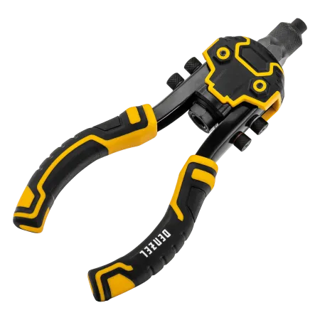 Заклепочник двуручный DENZEL заклепки 2,4-3,2-4,0-4,8-6,4 мм