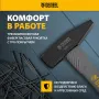 Молоток слесарный DENZEL 600 г, кованый, фибергласовая  рукоятка c TPR покрытием