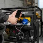 Генератор бензиновый DENZEL PS 80 EA, 8.0 кВт, 230 В, 25 л, электростартер