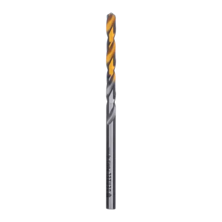 Сверло спиральное по металлу DENZEL 4 x 75 мм, Р6М5, Golden Tip