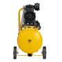 Компрессор безмасл. малошумный DENZEL DLP-950/24, 950Вт,24 л, 2850 об/мин, 170 л/мин