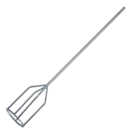 Миксер для гипсовых смесей DENZEL 848417, 80 x 530 мм, шестигранный хвостовик 8 мм