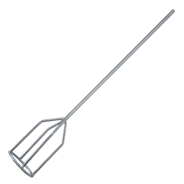 Миксер для гипсовых смесей DENZEL 848417, 80 x 530 мм, шестигранный хвостовик 8 мм