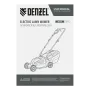 Газонокосилка электрическая DENZEL GM-1100, 1100 Вт, шир. 32 см, 3 уров., травосб. 30 л