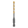 Сверло универсальное DENZEL, Multi cut, 5 мм