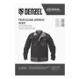 Куртка профессиональная рабочая DENZEL 65% полиэстер 35% хлопок, XXL