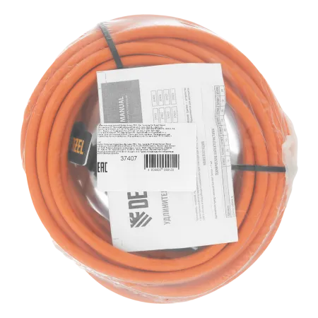 Удлинитель-шнур силовой Garden Series DENZEL, ПВС, 10м, 1 розетка 3 x 1,5 мм