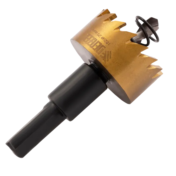 Коронка по металлу DENZEL 724107, 29 мм, HSS, нитридтитановое покрытие