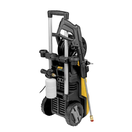 Моечная машина высокого давления DENZEL R-200D, 2400 Вт, 200 бар, 420 л/ч, с барабаном