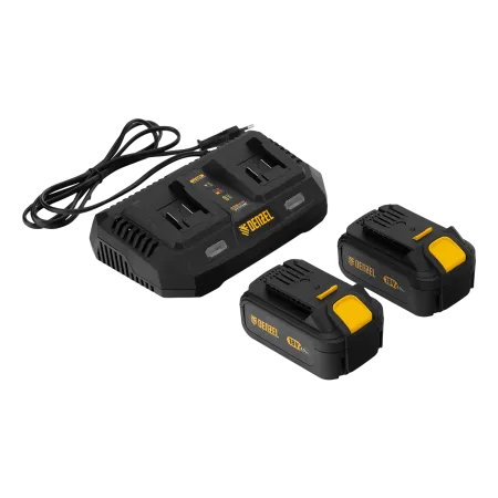 Аккумуляторная цепная пила DENZEL RCS400-36, Li-ion, 36 В, 4 Ач, шина 400 мм, бесщеточная