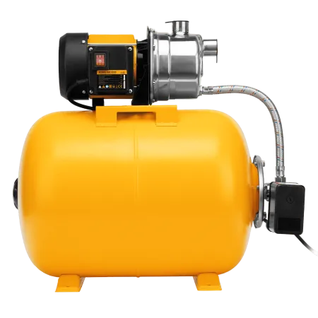 Насосная станция DENZEL PSL1100X, 1100 Вт, 3600 л/ч, ресивер 50 л, подъем 45 м, нержавейка