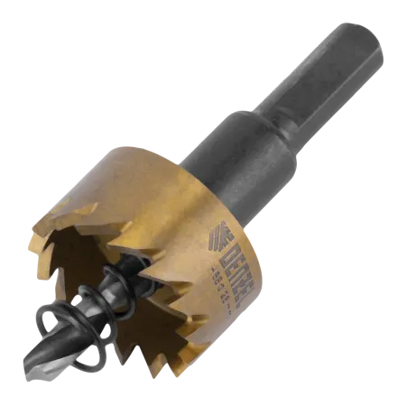 Коронка по металлу DENZEL 724105, 26 мм, HSS, нитридтитановое покрытие