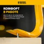 Лом-гвоздодер DENZEL 900 мм, шестигранный 19 мм, окрашенный, сталь 65