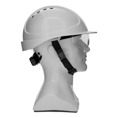Каска защитная DENZEL ударопр.«Форвард» (К-05),ABS/PC,комплект со встроен.очк.ОЧК-05 Форвард, белая